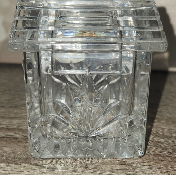 Princess House Crystal Birdhouse With Removable Lid Trinket Box - Picture 5 of 11